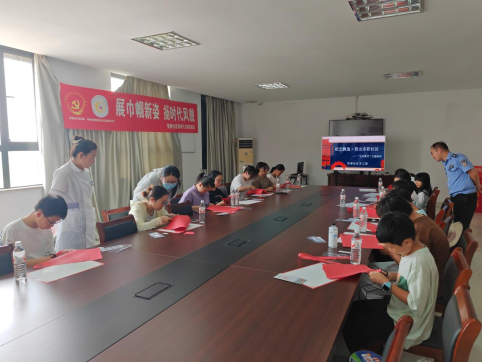 贺巷社区关工委开展非遗剪纸活动